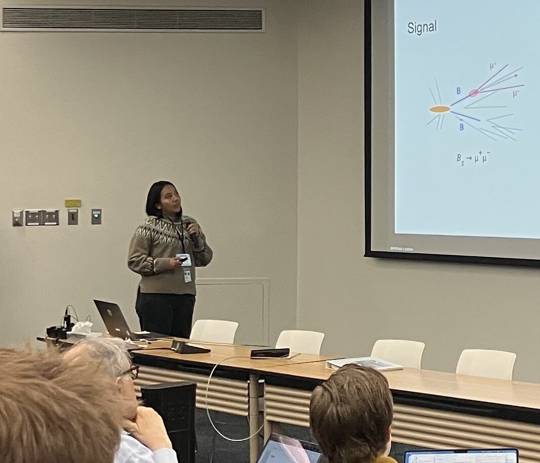 Alexandra Aponte Utani presenting at CMSDAS 2026