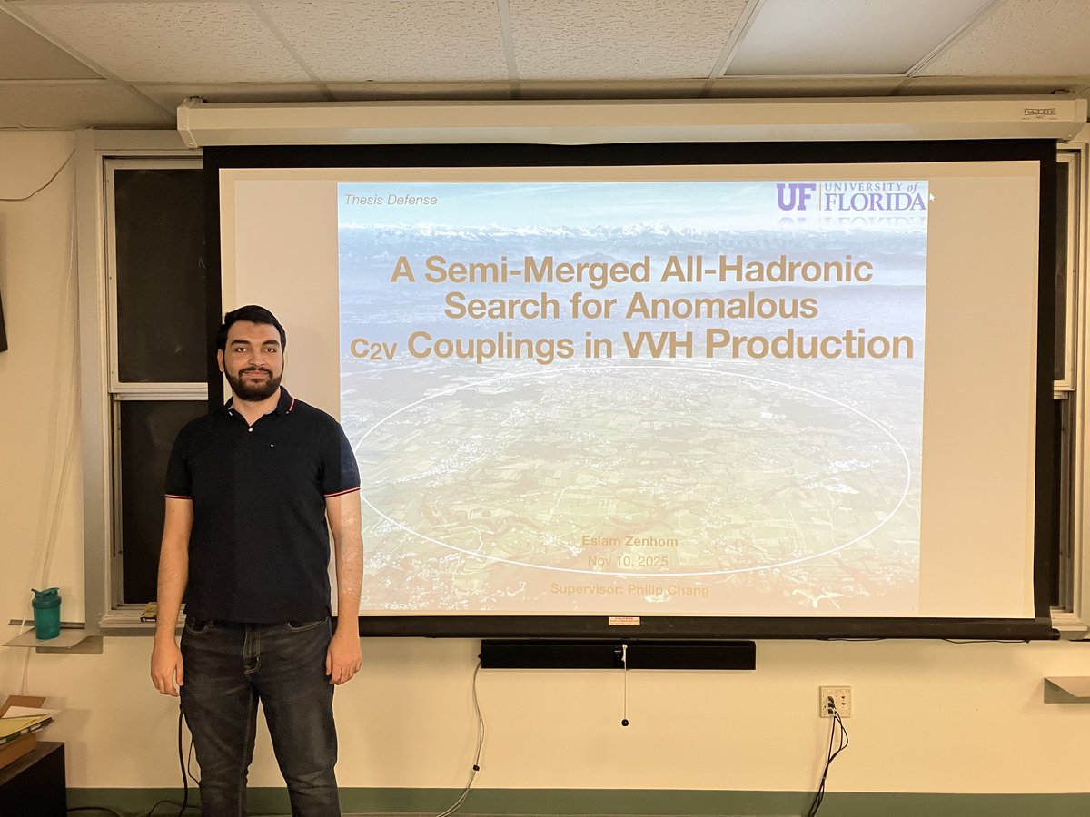 Dr. Eslam Zenhom at his Ph.D. thesis defense